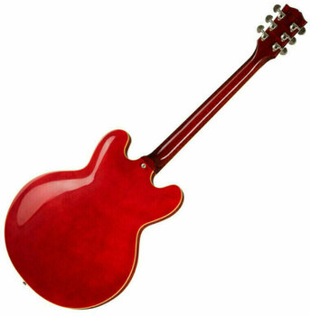 Halvakustisk gitarr Gibson ES-335 Dot inlay 2019 Antique Faded Red - 2