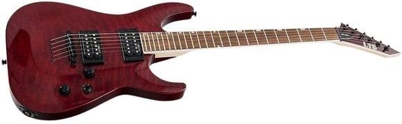 Elektrisk guitar ESP LTD MH-200QM-NT SeeThru Black Cherry Elektrisk guitar - 3