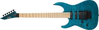 Chitarra Elettrica ESP LTD MH-203QM-LH See Thru Blue Chitarra Elettrica - 2