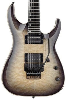 Elektrische gitaar ESP E-II Horizon FR BLKNB Black Natural Burst Elektrische gitaar - 4