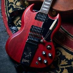 Electric guitar Gibson SG Standard '61 Faded Maestro Vintage Cherry Electric guitar - 7