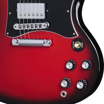 Električna gitara Gibson SG Standard Cardinal Red Burst Električna gitara - 5
