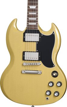 Electric guitar Gibson SG Standard '61 Stop Bar TV Yellow Electric guitar - 3