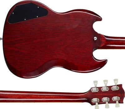 Elektrická kytara Gibson SG Standard ´64 Maestro CH ULA Cherry Red Elektrická kytara - 5