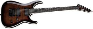 Electric guitar ESP LTD MH-1000 Evertune Dark Brown Sunburst Electric guitar - 2