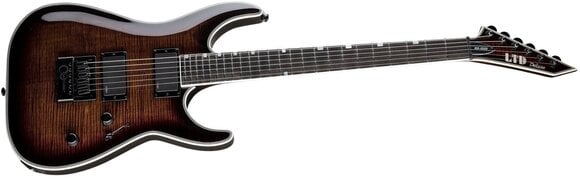 Електрическа китара ESP LTD MH-1000 Evertune Dark Brown Sunburst Електрическа китара - 3
