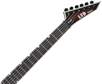 Електрическа китара ESP LTD MH-1000 Evertune Dark Brown Sunburst Електрическа китара - 6