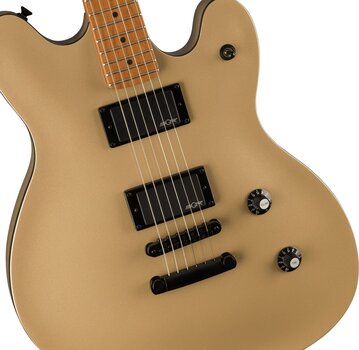 Halvakustisk gitarr Fender Squier Contemporary Active Starcaster RMN Shoreline Gold Halvakustisk gitarr - 3