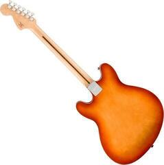 Pusakustiskā ģitāra Fender Squier Affinity Series Starcaster Deluxe Maple Fingerboard Sienna Sunburst - 1
