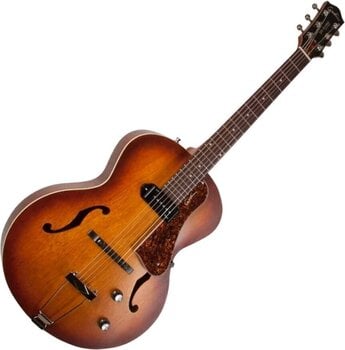 Semi-Acoustic Guitar Godin 5th Avenue Kingpin P90 Cognac Burst Semi-Acoustic Guitar - 3