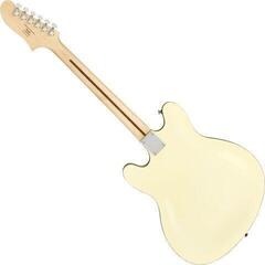 Halbresonanz-Gitarre Fender Squier Affinity Series Starcaster MN Olympic White Halbresonanz-Gitarre - 1