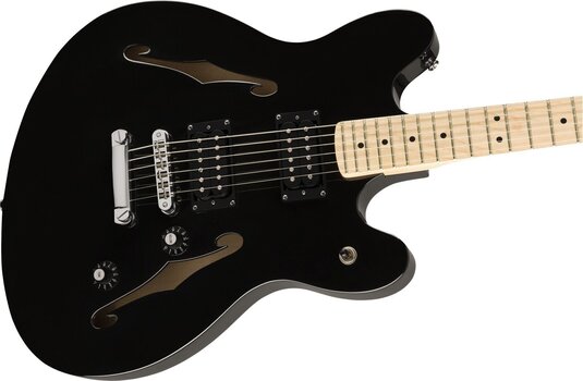 Chitară semi-acustică Fender Squier Affinity Series Starcaster MN Black Chitară semi-acustică - 4