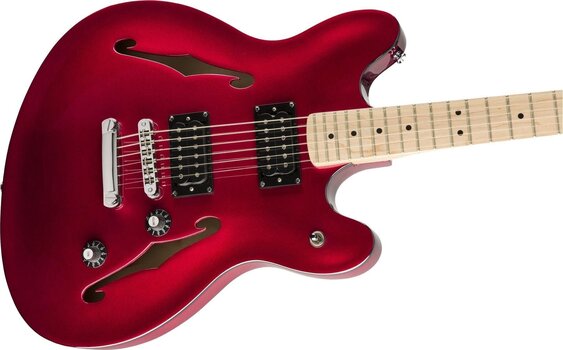 Halbresonanz-Gitarre Fender Squier Affinity Series Starcaster MN Candy Apple Red Halbresonanz-Gitarre - 4