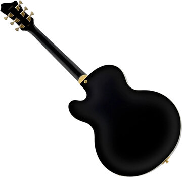 Puoliakustinen kitara Hagstrom HJ500 Black Puoliakustinen kitara - 2