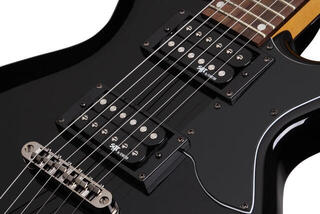 E-Gitarre Schecter S-1 SGR Gloss Black E-Gitarre - 4
