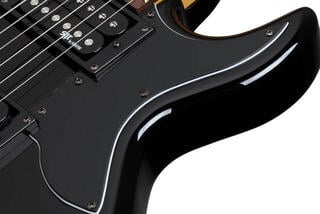 E-Gitarre Schecter S-1 SGR Gloss Black E-Gitarre - 6