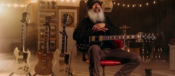Electric guitar Guild Polara Kim Thayil Black Electric guitar - 5