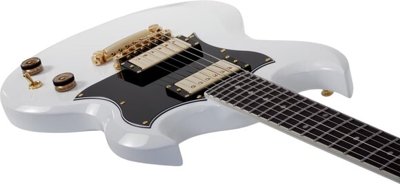 Elektrische gitaar Schecter ZV-H6LLYW66D White Elektrische gitaar - 4