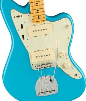 E-Gitarre Fender American Professional II Jazzmaster MN Miami Blue E-Gitarre - 3