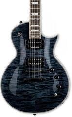 Elektromos gitár ESP LTD EC-1000 Piezo QM See Thru Black Elektromos gitár - 2