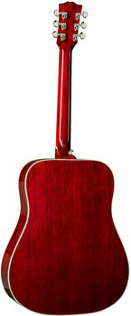 Guitare Dreadnought acoustique-électrique Gibson Hummingbird 2019 Vintage Cherry Sunburst Lefty - 2