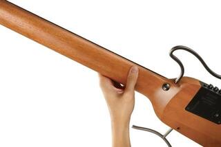 Headless gitaar Donner HUSH-I Mahogany Natural Headless gitaar - 7