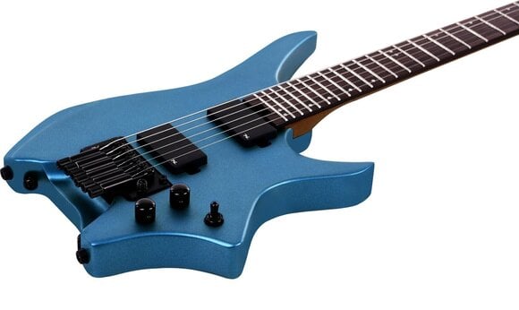 Headless Gitarre HILS Guitars HN5 NEXT Emerald Blue Metallic Headless Gitarre - 4