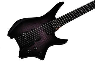 Kitara headless HILS Guitars HN7 NEXT Transparent Purple Burst Kitara headless - 4