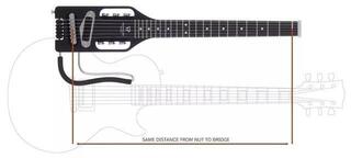 Headless guitar Traveler Guitar Electric Ultra Light Matte Black Headless guitar - 7
