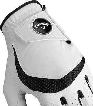 Luvas Callaway Syntech White Mão esquerda S Luvas femininas - 2