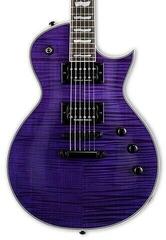 Elektromos gitár ESP LTD EC-1000FM See Thru Purple Elektromos gitár - 2