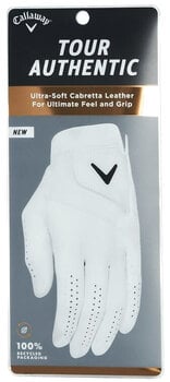 Golf kesztyű Callaway Tour Authentic White Jobb kéz S Férfi kesztyű - 3