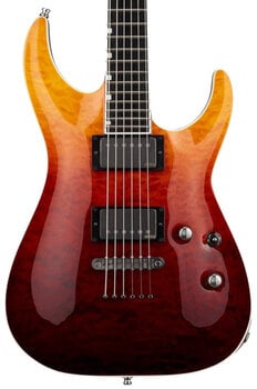 Electric guitar ESP Horizon NT-II Tiger Eye Amber Fade Electric guitar - 4