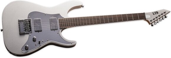 Electric guitar ESP LTD KS M-6 Evertune Metallic Silver Electric guitar - 3