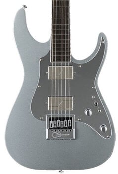 Electric guitar ESP LTD KS M-6 Evertune Metallic Silver Electric guitar - 4