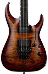 Electric guitar ESP E-II Horizon II FR Tiger Eye Sunburst Electric guitar - 3