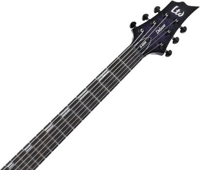Chitarra Elettrica ESP LTD H-1000 Evertune QM See Thru Purple Sunburst Chitarra Elettrica (Seminuovo) - 8