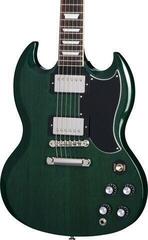 Chitarra Elettrica Gibson SG Standard '61 Stop Bar Translucent Teal Chitarra Elettrica - 3