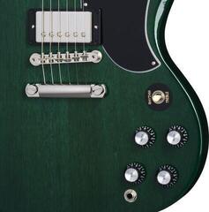 Chitarra Elettrica Gibson SG Standard '61 Stop Bar Translucent Teal Chitarra Elettrica - 4