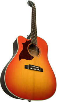 electro-acoustic guitar Gibson Hummingbird AG 2019 Mahogany Light Cherry Burst Lefty - 4