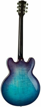 Guitare électrique pour gauchers Gibson ES-335 Figured 2019 Blueberry Burst Lefty - 2