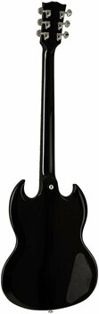 Vasenkätinen sähkökitara Gibson SG Standard 2019 Ebony Lefty - 2