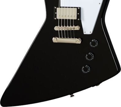 Elektromos gitár Epiphone Explorer Ebony Elektromos gitár - 4