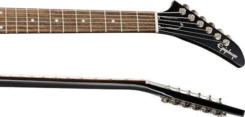 Elektromos gitár Epiphone Explorer Ebony Elektromos gitár - 5