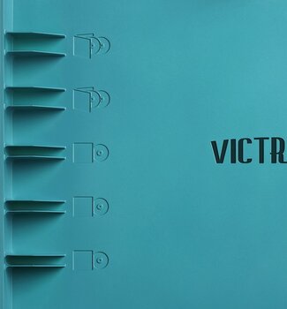 Portable turntable
 Victrola VSC-750SB-BLU-INT Revolution GO Blue Portable turntable - 7