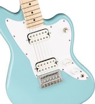 Sähkökitara Fender Squier Mini Jazzmaster HH MN Daphne Blue Sähkökitara - 3