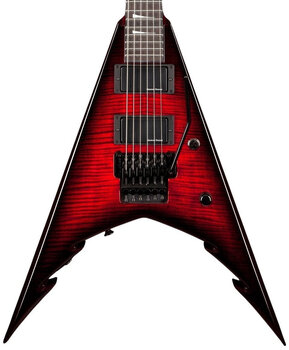 Guitare électrique Jackson Corey Beaulieu USA KV6 Transparent Red Guitare électrique - 3