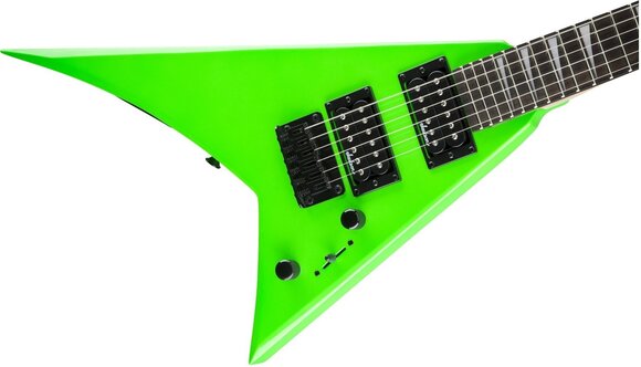 Guitare électrique Jackson JS1X Rhoads Minion AH FB Neon Green Guitare électrique - 3