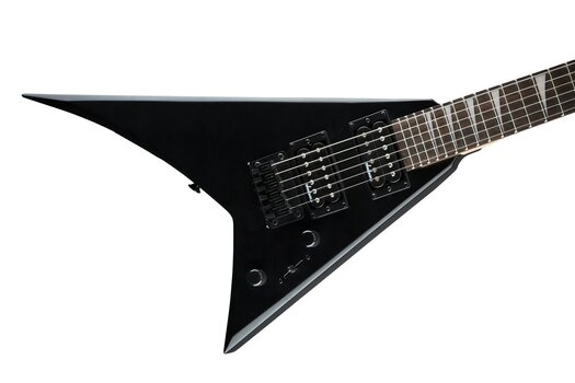 E-Gitarre Jackson JS1X Rhoads Minion AH FB Satin Black E-Gitarre - 4