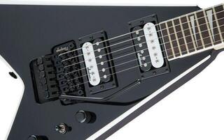 Elektrická kytara Jackson JS32 King V AH Black with White Bevels Elektrická kytara - 5
